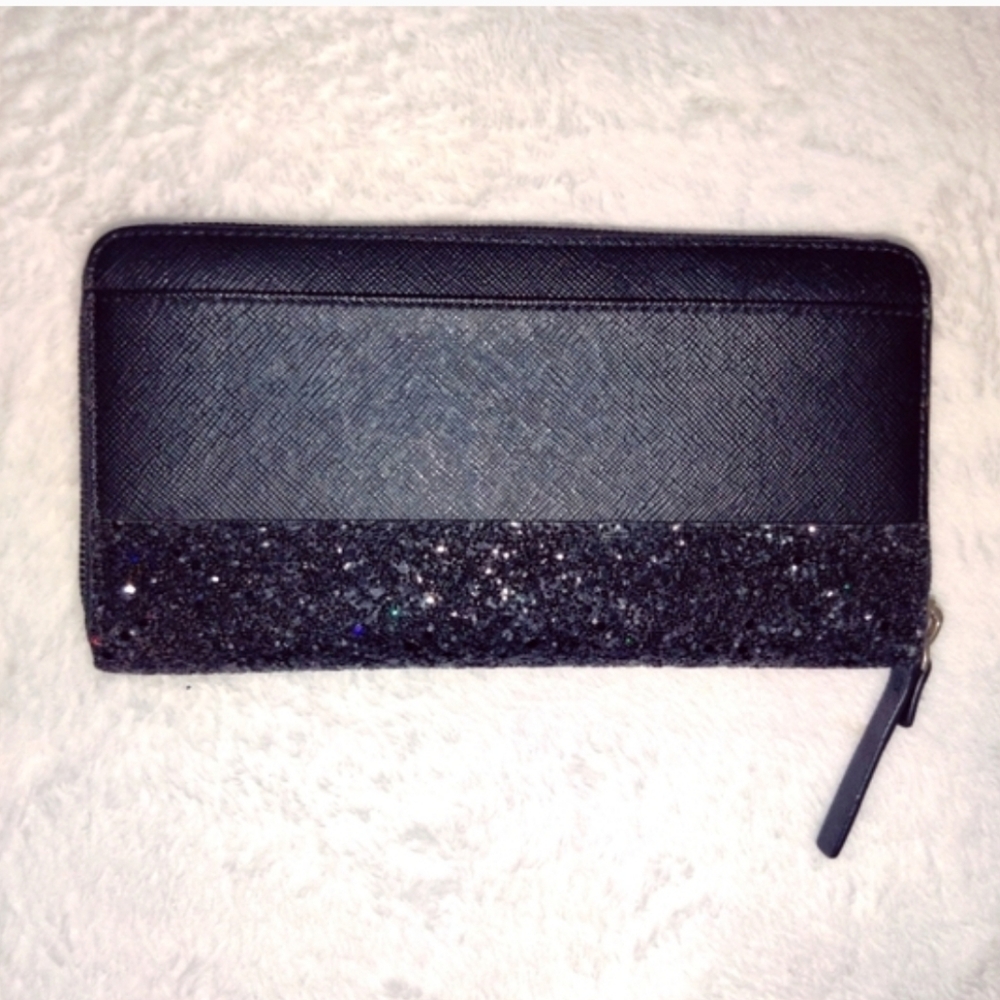 Kate Spade Court Neda Glitter Wallet EUC - Picture 6 of 6
